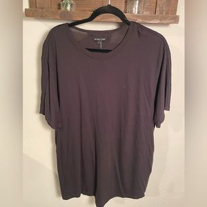 Helmet Lang mens large black knit shirt